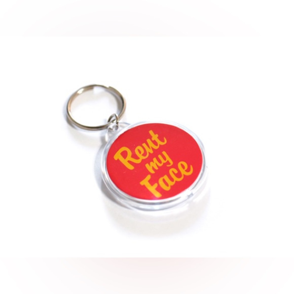 Supreme Rent My Face Keychain - Rare Vintage 2012